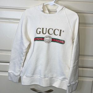 Gucci kids logo sweatshirt